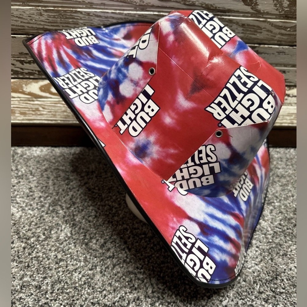 Bud Light Tie-Dye Cowboy Hat